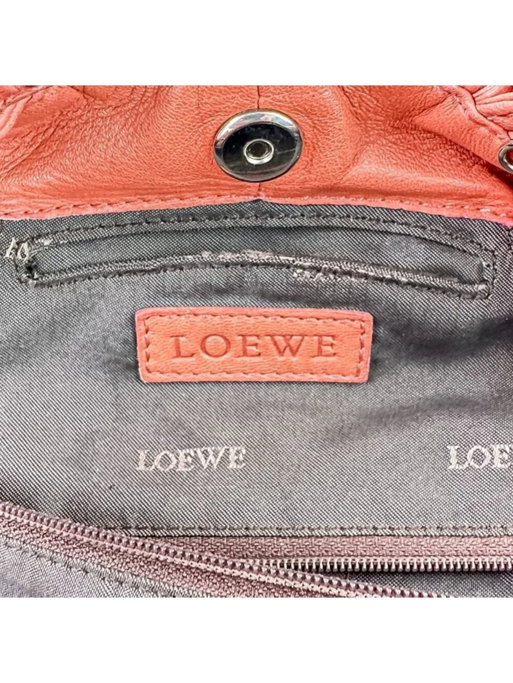 Loewe Nappa Aire Leather Mini Shoulder Bag Pink